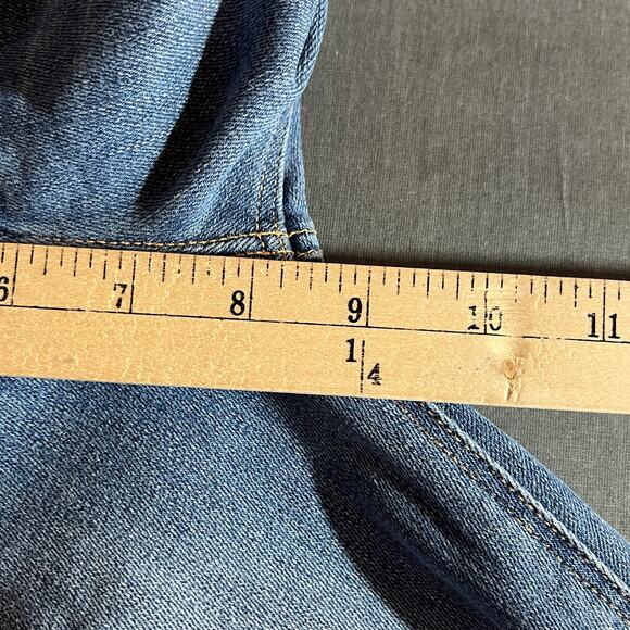 McGuire Pirelli Ankle Roll Jeans Women Size 26 Blue Medium Wash Denim Distressed - Picture 10 of 11